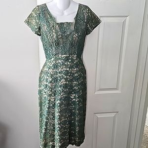 Vintage handmade Dress.  Size Med.